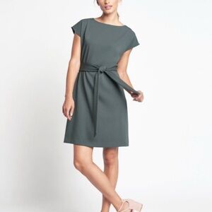 Of/Mercer Riverside Belted Dress Burgundy Women’s M/10 Career Wedding Party